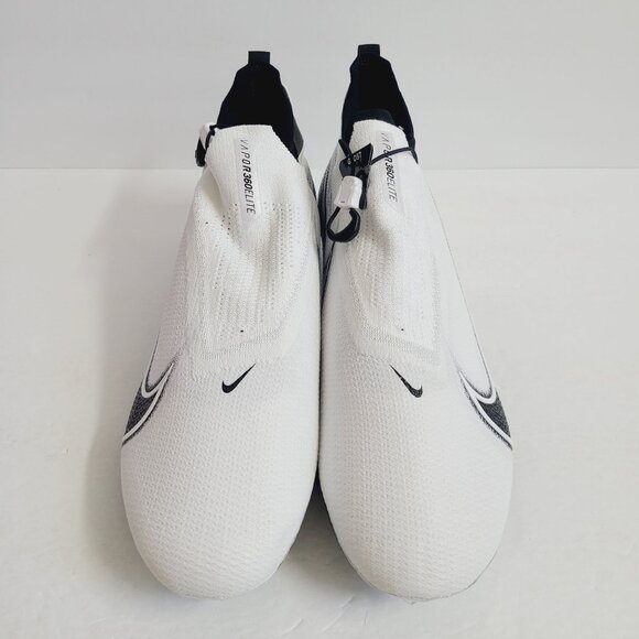 Nike Vapor Edge Elite 360 Flyknit Football Cleats CV6282-108 Size 16 White main image 7